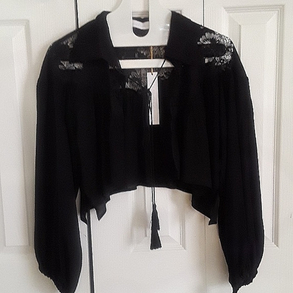 House of Harlow cropped top